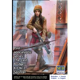   Master Box 1:24 Splinter. Pst-apocalyptic series. The Last Bridge. Kit No.3
