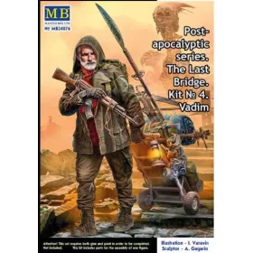   Master Box 1:24 Vadim. Pst-apocalyptic series. The Last Bridge. Kit No.4