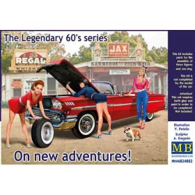   Master Box 1:24 The Legendary 60's series. On new adventures!