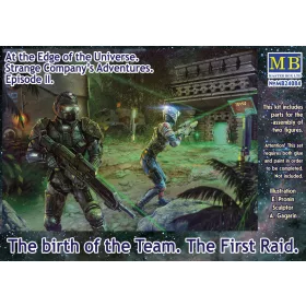 Master Box 1:24 The birth of the Team. The First Raid