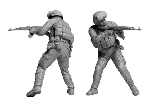 Master Box 1:24 Russian-Ukrainian War series. Fighter of the Armed Forces of Ukraine. Clean-up operation