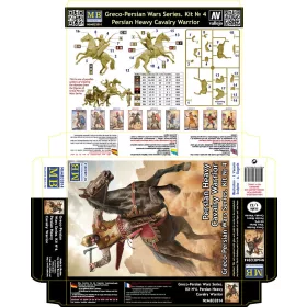   Master Box 1:32 Greco-Persian Wars Series. Kit ? 4. Persian Heavy Cavalry Warrior