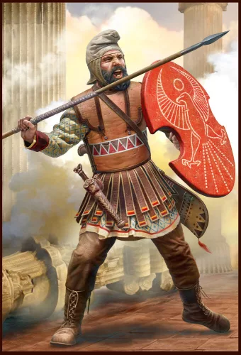Master Box 1:32 Greco-Persian Wars Series. Kit No. 5. Persian Heavy Infantryman