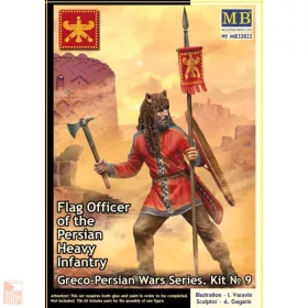   Master Box 1:32 Greco-Persian Wars Series. Kit ? 9. Flag Officer of the > Persian Heavy Infantry