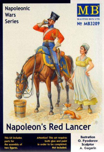 Masterbox 1:32 - Napoleon's Red Lancer
