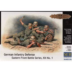 Master Box 1:35 German infantry defense, Eastern Front