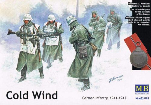Masterbox 1:35 German Infantry (1941-1945) 'Cold Wind'
