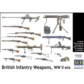 Master Box 1:35 British infantry weapons, WWII era