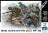 Master Box 1:35 British infantry before attack,WWI era