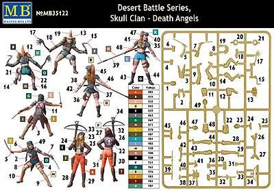 Master Box 1:35 Skull Clan-Death Angels,Desert Battle Se