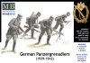 Master Box 1:35 Deutsche Panzergrenadiere 1939-42