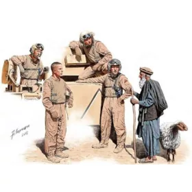Master Box 1:35 Modern U.S. tankmen in Afghanistan