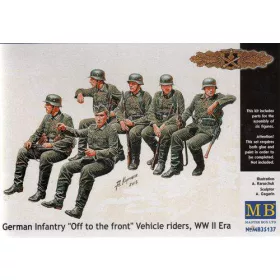Master Box 1:35 German infantry vehicle riders
