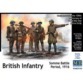 Master Box 1:35 British infantry, Somme battle, 1916