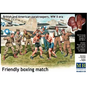 Master Box 1:35 Friendly boxing match.Brit.+Amer.paratro