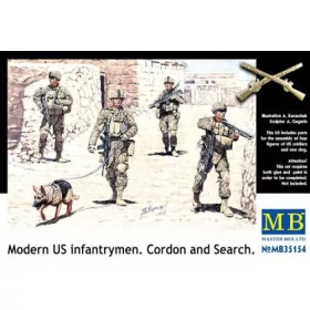 Master Box 1:35 Modern U.S.infantrymen. Cordon and Searc
