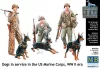 Master Box 1:35 Dogs in service in US Marine Corps