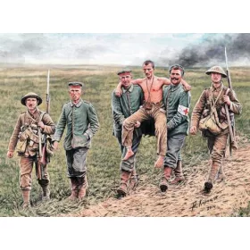 Master Box 1:35 British and German soldiers,Somme Battle