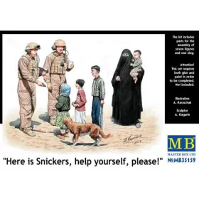 Master Box 1:35 Here is Snickers help yourself, please