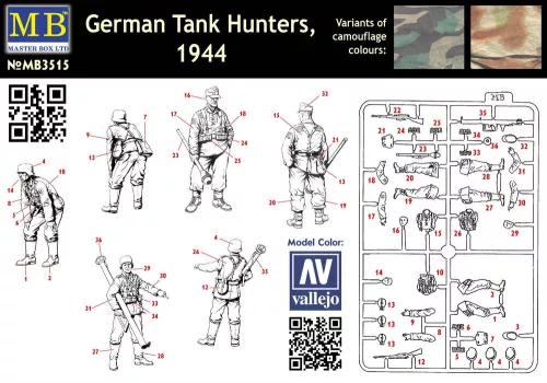 Master Box 1:35 Deutsche Panzerjäger 1944