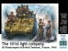 Masterbox 1:35 The 101st light company. US Paratroopers & British Tankman