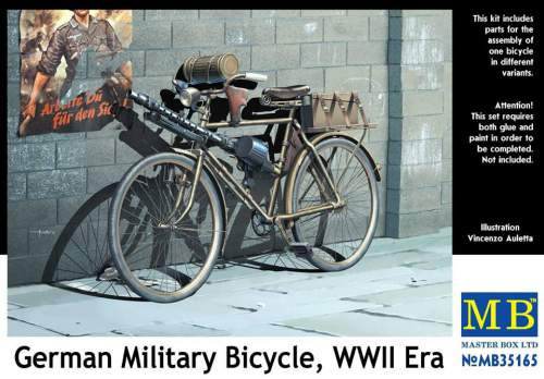 Masterbox 1:35 German Military Bicycle, WWII Era