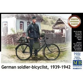 Master Box 1:35 German soldier-bicyclist, 1939-1942