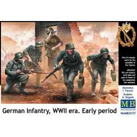 Master Box 1:35 German infantry,WWII era. Early period