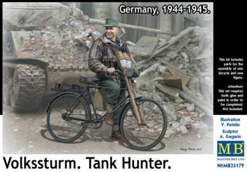 Masterbox 1:35 Volkssturm. Tank Hunter. Germany, 1944-1945