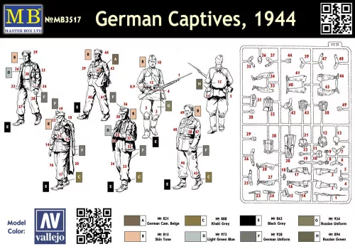 Master Box 1:35 German Captives