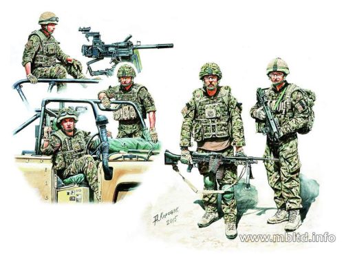 Masterbox 1:35 We are lucky! Modern UK Infantrymen, present day