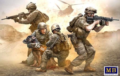 Masterbox 1:35 “No Soldier left behind - MWD Down”