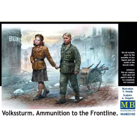Master Box 1:35 Volkssturm. Ammunition to the Frontline