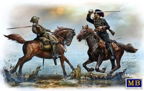 Masterbox 1:35 British and German Cavalrymen, WWI era