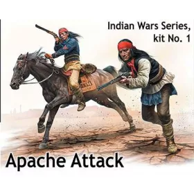 Master Box 1:35 Apache Attack,Indian Wars Series,kit No1
