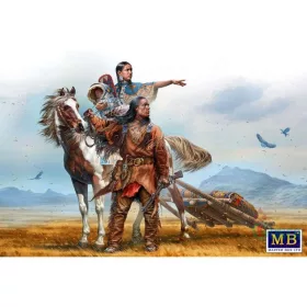 Master Box 1:35 On the Great Plains,Indian Wars Series