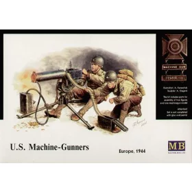 Master Box 1:35 U.S. Machine-Gunners Europe 1944