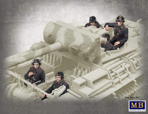 Masterbox 1:35 German Tank Crew, 1944-1945
