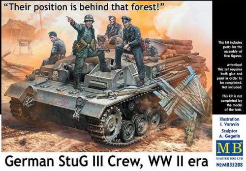 Masterbox 1:35 German Stug III Crew