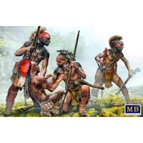   Master Box 1:35 Protective Circle, Indian Wars series,XVIII century.Kit No.1