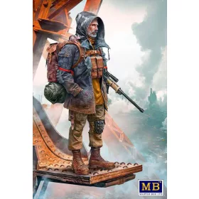  Master Box 1:35 Skull Clan Long-distance raid. Kit 1. An old raider. Vadim