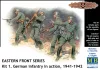 Master Box 1:35 German Infantry in action 1941-1942 Eastern Front Series Kit No. 1