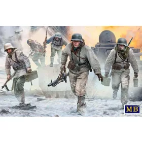   Master Box 1:35 German Machinegun Team. Autumn-winter 1944. WWII era