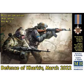   Master Box 1:35 Russian-Ukrainian War series, kit No 3. Defence of Kharkiv, March 2022