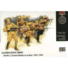   Master Box 1:35 Soviet Infantry in action 1941-1942 Eastern Front Series