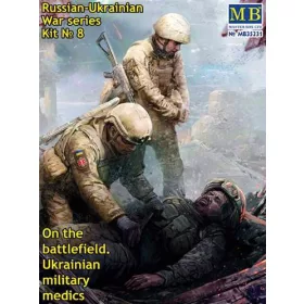   Master Box 1:35 On the battlefield. Ukrainian military medics Russian-Ukrainian War series, kit ? 8