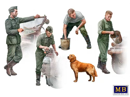 Master Box 1:35 Schnelle Truppen. German Drivers, WW II Era