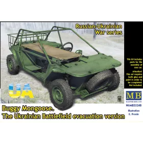   Master Box 1:35 Buggy Mongoose. The Ukrainian Battlefield evacuation version