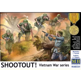 Master Box 1:35 SHOOTOUT! Vietnam War series