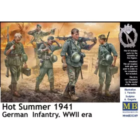 Master Box 1:35 Hot Summer 1941. German Infantry, WWII era